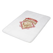 Blijf Gouden Retriever Hond Rode Diamant_1 Badmat (Gekanteld)