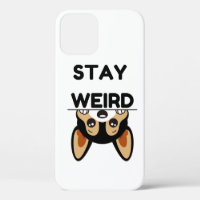 Blijf Grappig Rare Boston Terrier Cartoon Hond