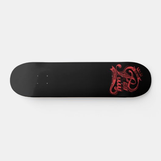 Blijf gratis | persoonlijk skateboard (Horizontaal)