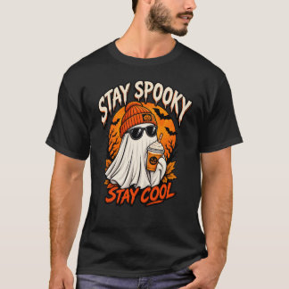 Blijf Griezelig Blijf Cool Geest Halloween T-Shirt