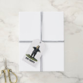 Blijf griezelig! Frankenstein's Monster Gift Label Cadeaulabel (Met Touw)