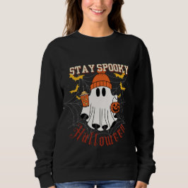 Blijf Griezelig Geest Halloween Trui