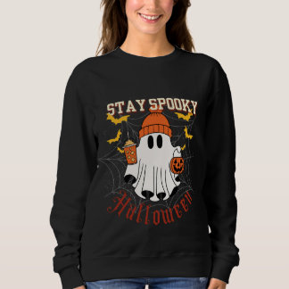 Blijf Griezelig Geest Halloween Trui