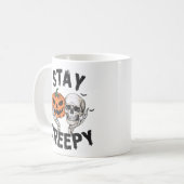 Blijf griezelig Halloween Mok – Spooky Coffee Cup (Voorkant links)
