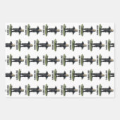 Blijf griezelig! monster van Frankenstein Inpakpapier Vel (Voorkant)