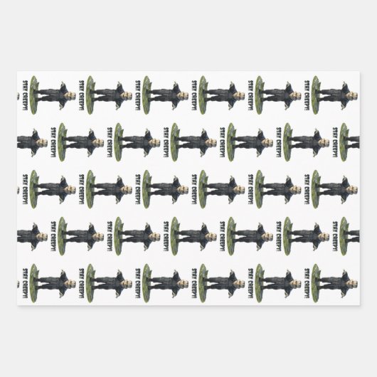 Blijf griezelig! monster van Frankenstein Inpakpapier Vel (Voorkant)