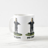 Blijf griezelig! monster van Frankenstein Koffiemok (Voorkant links)