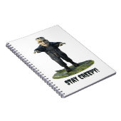 Blijf griezelig! monster van Frankenstein Notitieboek (Rechterzijde)