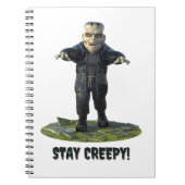 Blijf griezelig! monster van Frankenstein Notitieboek (Voorkant)