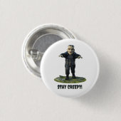 Blijf griezelig! monster van Frankenstein Ronde Button 3,2 Cm (Voorkant /achterkant)