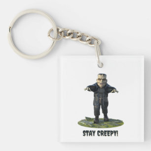 Blijf griezelig! monster van Frankenstein Sleutelhanger