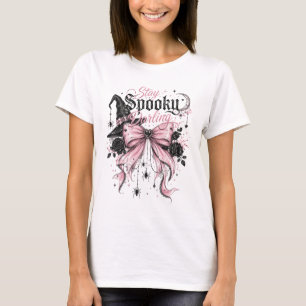 Blijf griezelig schat Halloween T-shirt