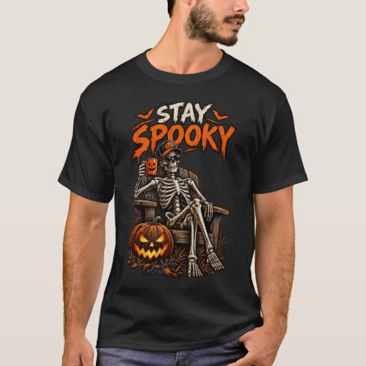 Blijf griezelig t-shirt (Voorkant)