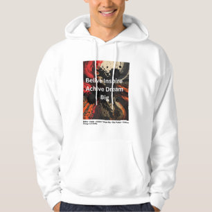 blijf griezelige schedel ontwerp vintage schedel t hoodie