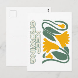 Blijf Groeien Briefkaart
