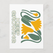 Blijf Groeien Briefkaart (Voorkant)