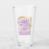 Blijf groeien glas (Voorkant)