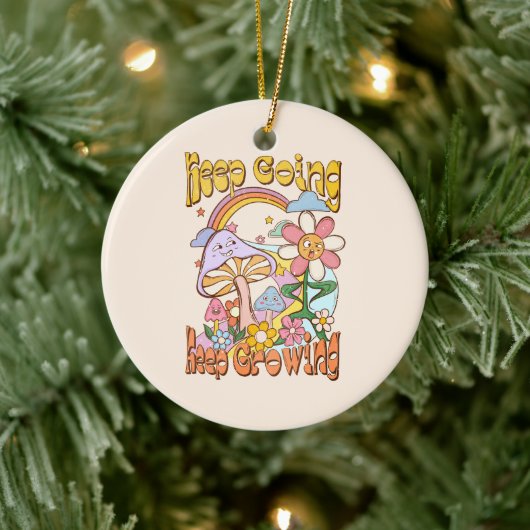 Blijf groeien keramisch ornament (Boom)