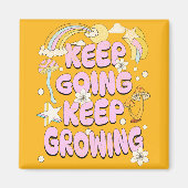 Blijf groeien magneet (Voorkant)