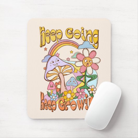 Blijf groeien muismat (Met muis)