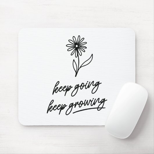 Blijf groeien muismat (Met muis)