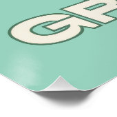 Blijf Groeien Perfect Poster (Hoek)