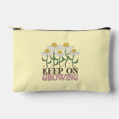 Blijf groeien positieve citaten Retro bloemen Etui (Voorkant)