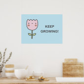 Blijf groeien! poster (Keuken)