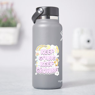 Blijf groeien sticker