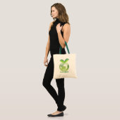 Blijf groen tote bag (Voorkant (model))