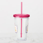 Blijf Groovy Acryl Drinkbeker (Rechts)