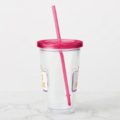 Blijf Groovy Acryl Drinkbeker (Links)