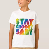 Blijf Groovy Baby T-shirt (Voorkant)