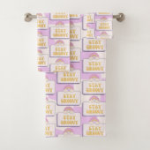 Blijf Groovy Bad Handdoek (Insitu)