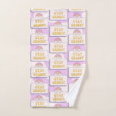 Blijf Groovy Bad Handdoek (Handdoek)