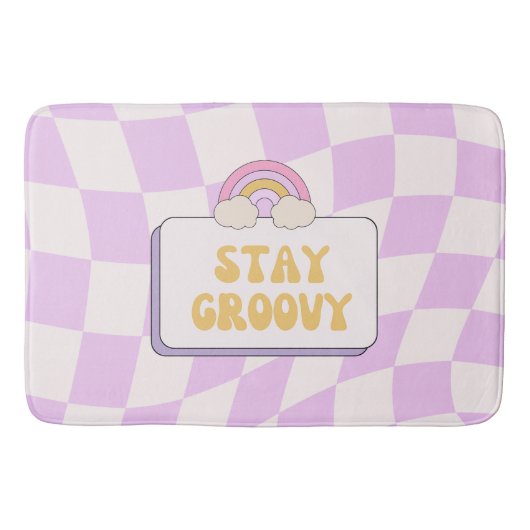 Blijf Groovy Badmat (Voorkant)