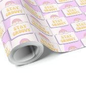 Blijf Groovy Cadeaupapier (Rol Hoek)