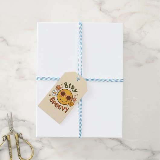 Blijf Groovy cadeautags Cadeaulabel (Met Touw)