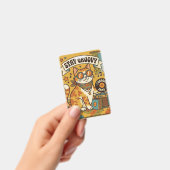 Blijf groovy | Dierenliefhebber | Bohemië Badge (Handheld)