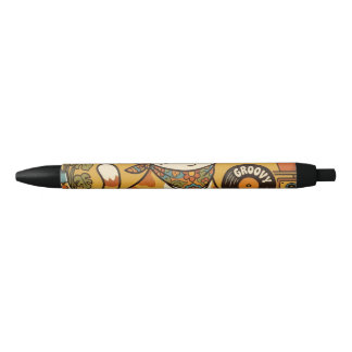 Blijf groovy | Dierenliefhebber | Bohemië Zwarte Inkt Pen