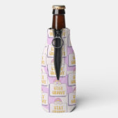 Blijf Groovy Flesjeskoeler (Fles Achterkant)