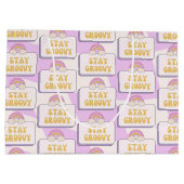 Blijf Groovy Groot Cadeauzakje (Achterkant)