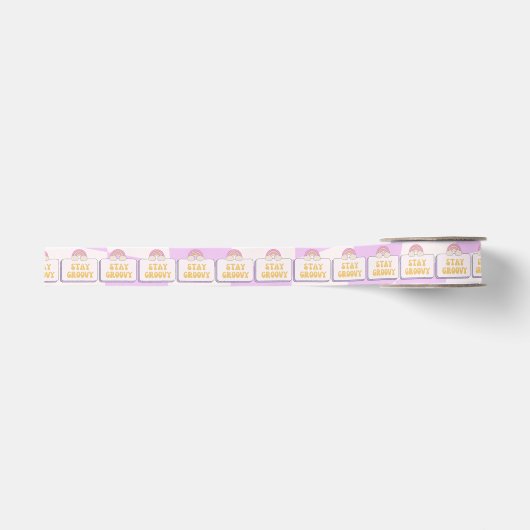 Blijf Groovy Grosgrain Lint (Voorkant)