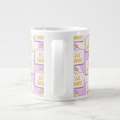 Blijf Groovy Grote Koffiekop (Achterkant)