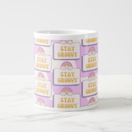Blijf Groovy Grote Koffiekop
