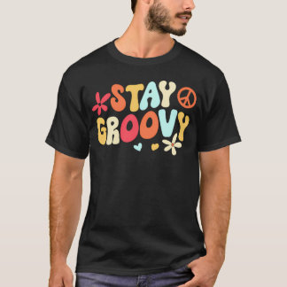 Blijf Groovy Hippie T-shirt