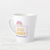 Blijf Groovy Latte Mok (Linkerhoek)