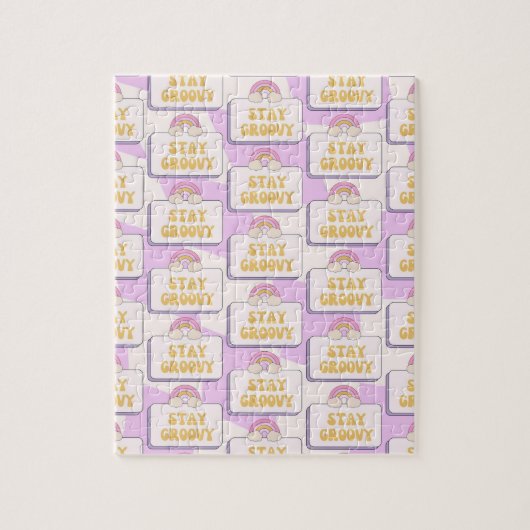 Blijf Groovy Legpuzzel (Verticaal)