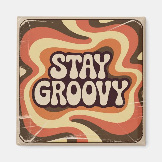 Blijf Groovy Magneet (Voorkant)