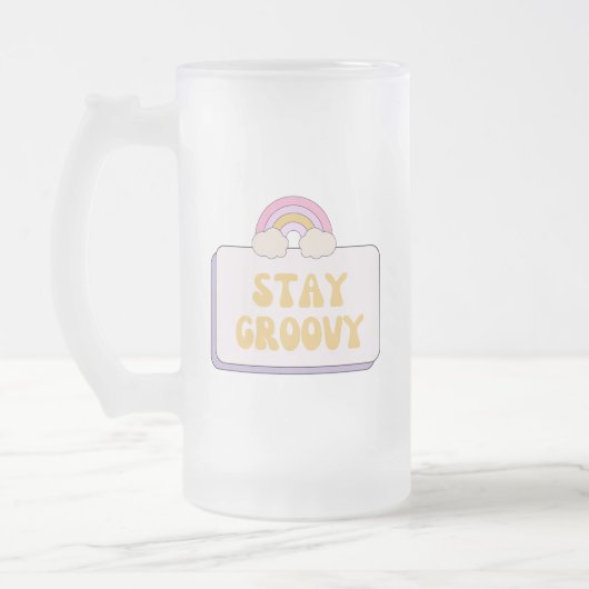 Blijf Groovy Matglas Bierpul (Links)